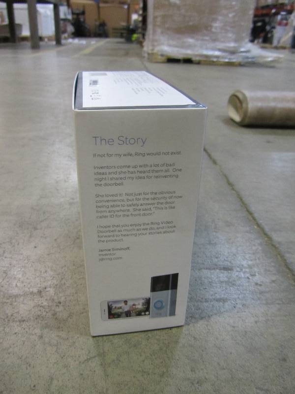 lot 42 image: Ring Wireless Video Doorbell 2