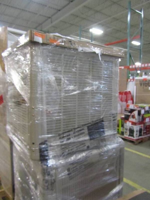 lot 59 image: Champion Cooler 4900 CFM Down-Draft Roof Evaporative Cooler for 1800 sq. ft. (Motor Not Included) (lot of 2)