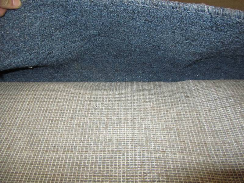lot 81 image: Home Decorators Collection Overdye Teal 5 ft. 3 in. x 7 ft. Area Rug, Large Teal-Blue Rug