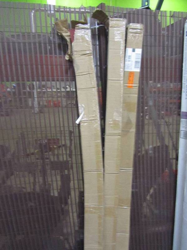 lot 97 image: Casa Verde 6 ft. Reddish-Brown Fence Slat (lot of 3)