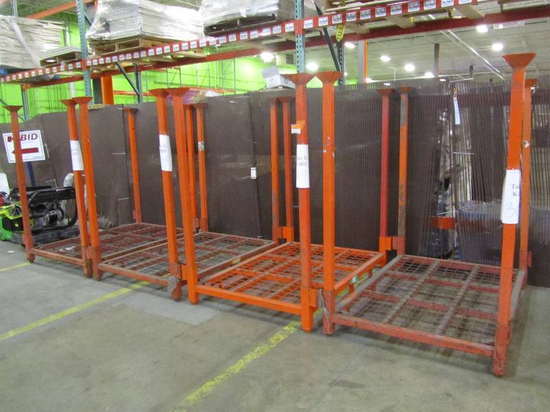 lot 99 image: Tier-Rack LN-2 Stacking Rack (lot of 4)
