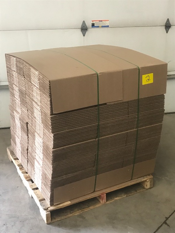 Pallet Of Shipping Boxes