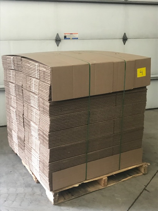 Pallet Of Shipping Boxes