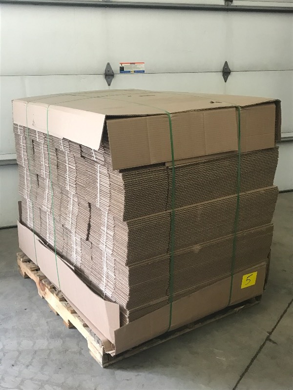 Pallet Of Shipping Boxes