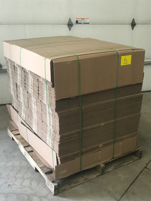 Pallet Of Shipping Boxes