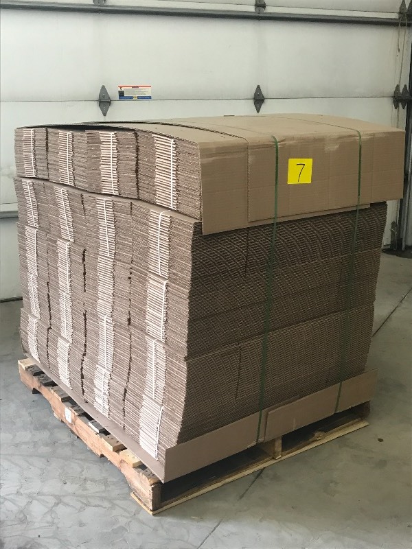 Pallet Of Shipping Boxes