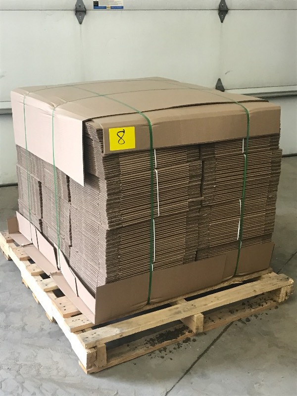 Pallet Of Shipping Boxes