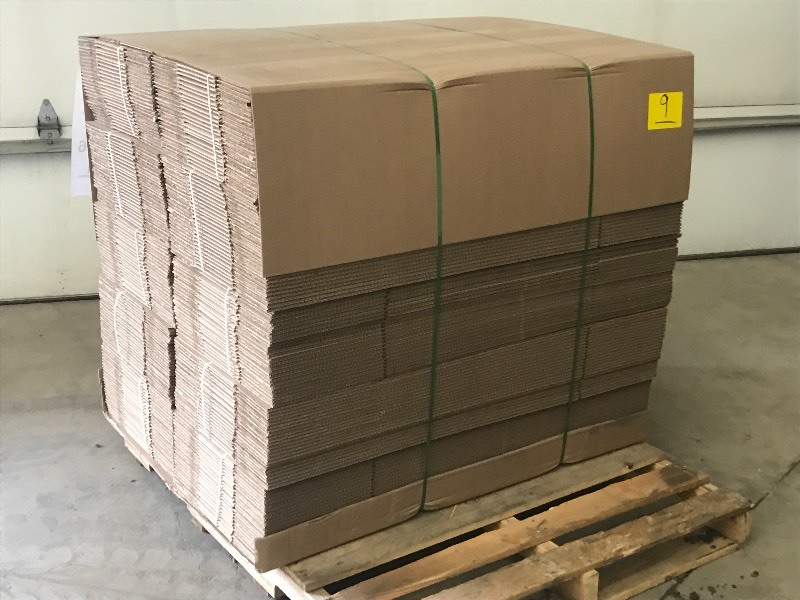 Pallet Of Shipping Boxes