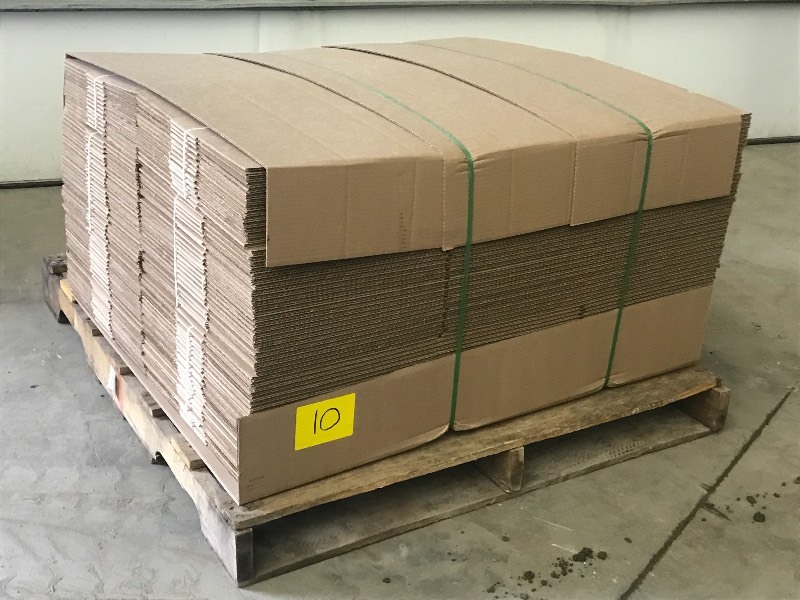 Pallet Of Shipping Boxes
