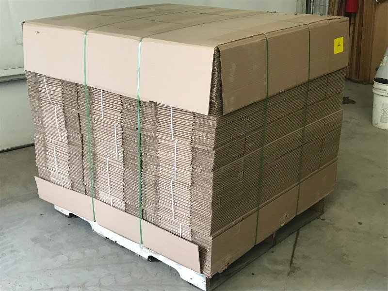 Pallet Of Shipping Boxes
