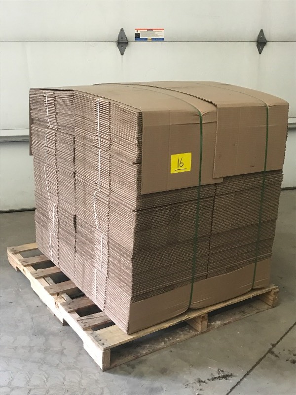 Pallet Of Shipping Boxes
