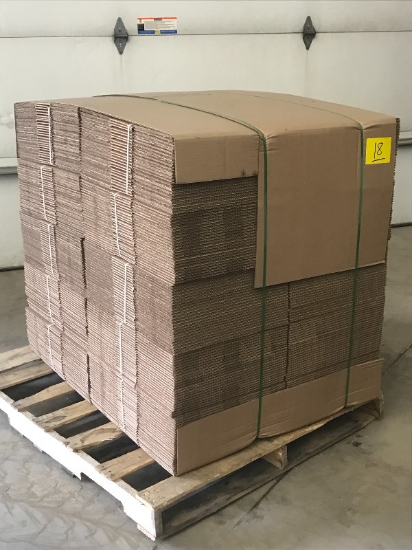 Pallet Of Shipping Boxes