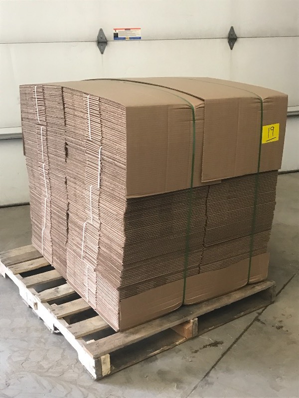 Pallet Of Shipping Boxes