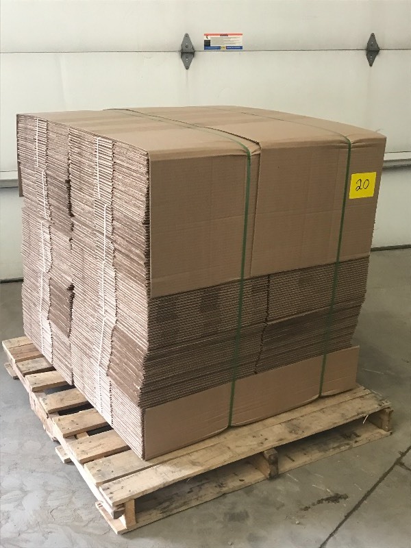 Pallet Of Shipping Boxes