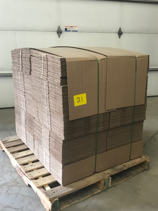 Pallet Of Shipping Boxes