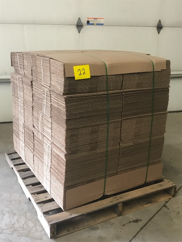 Pallet Of Shipping Boxes