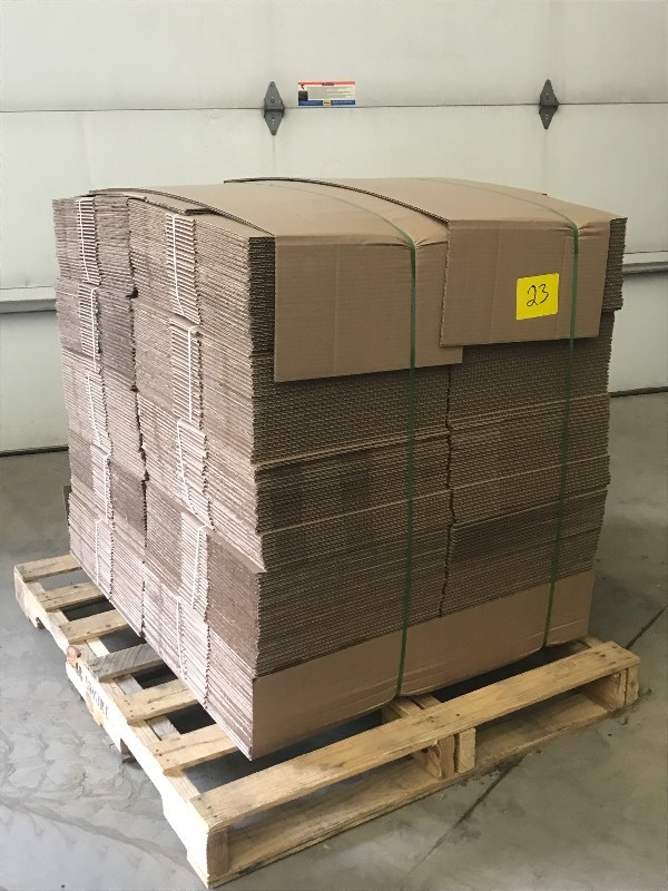 Pallet Of Shipping Boxes