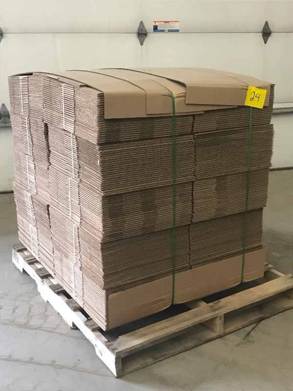 Pallet Of Shipping Boxes
