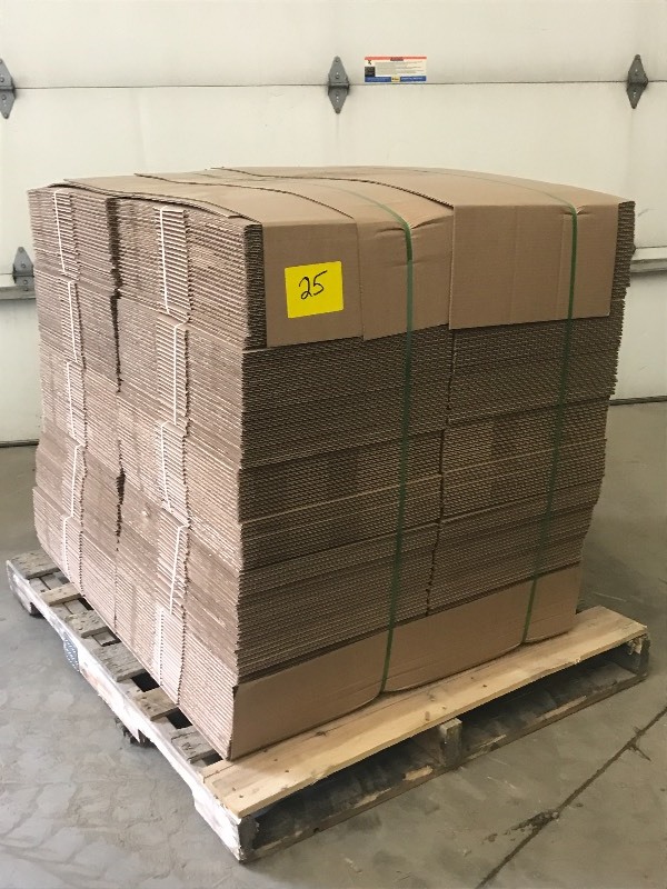 Pallet Of Shipping Boxes