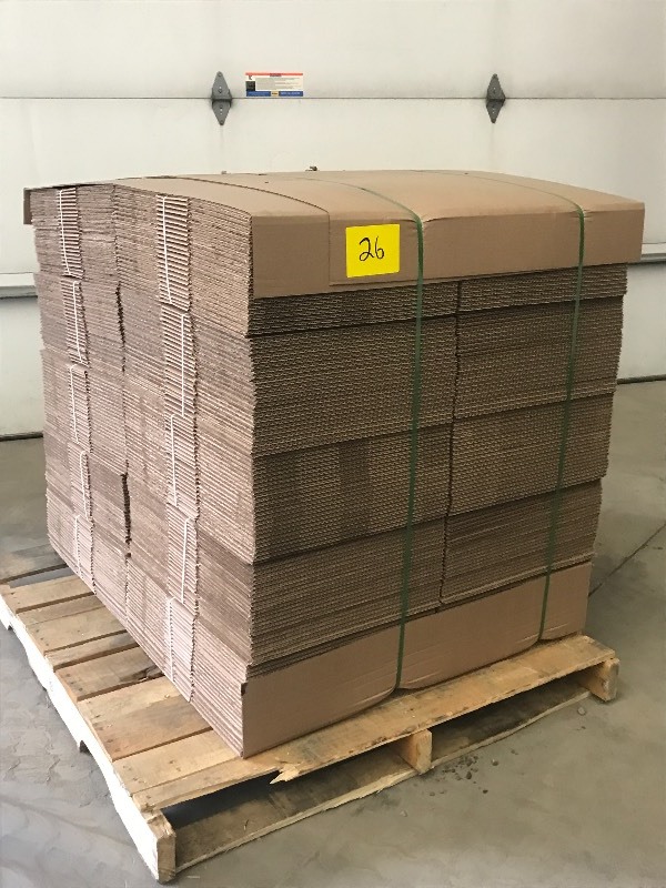 Pallet Of Shipping Boxes