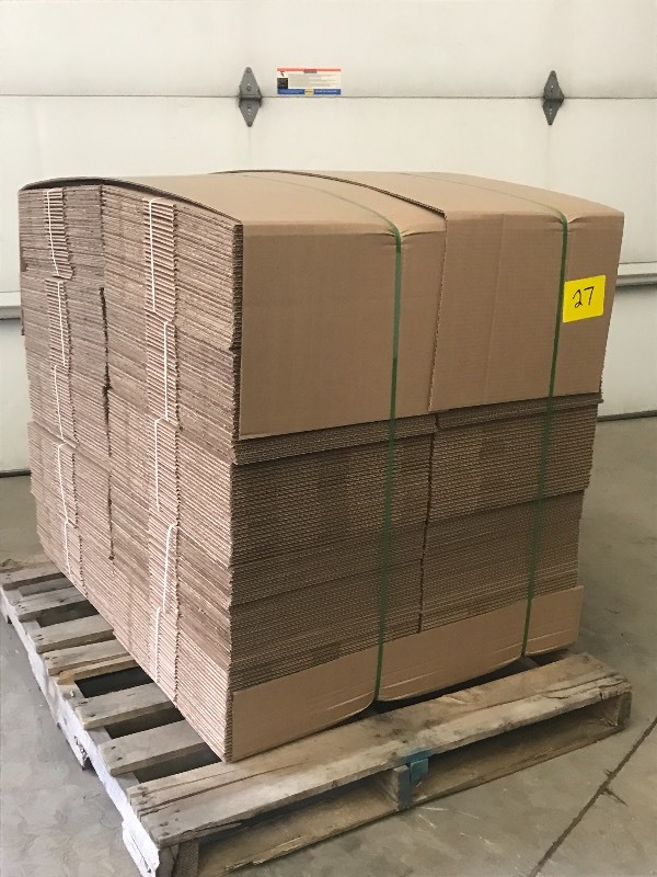 Pallet Of Shipping Boxes