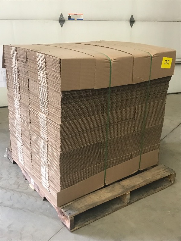 Pallet Of Shipping Boxes