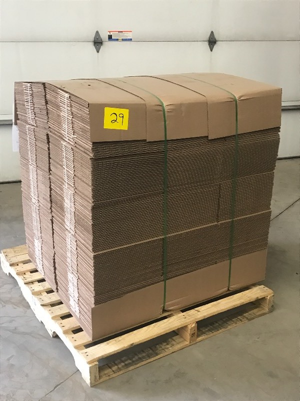 Pallet Of Shipping Boxes