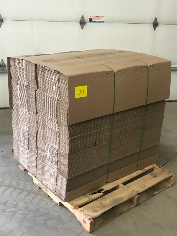 Pallet Of Shipping Boxes