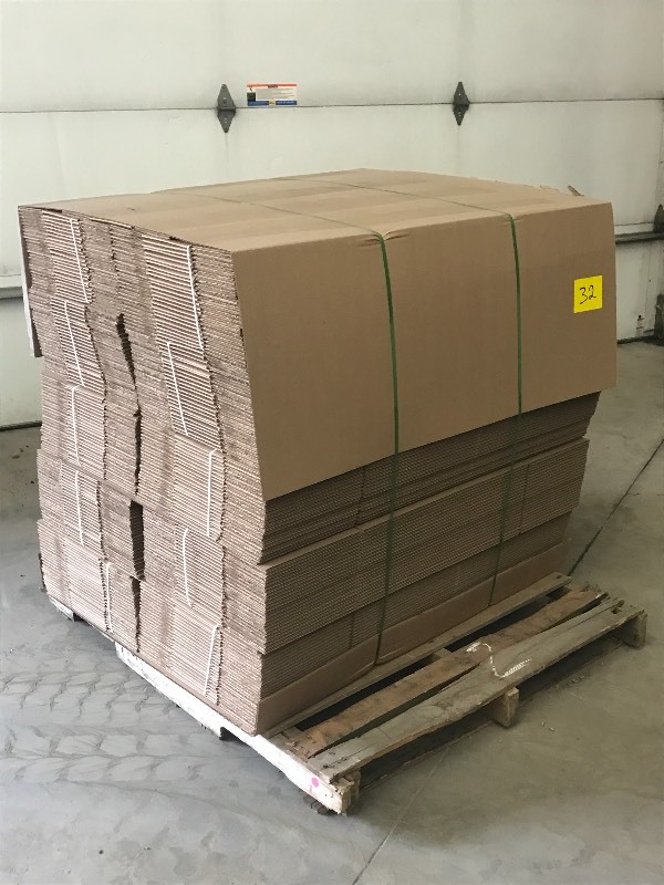 Pallet Of Shipping Boxes