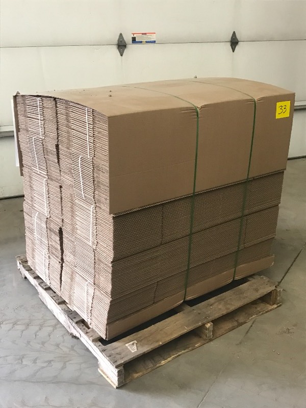 Pallet Of Shipping Boxes