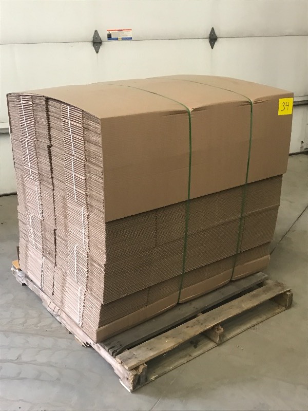 Pallet Of Shipping Boxes