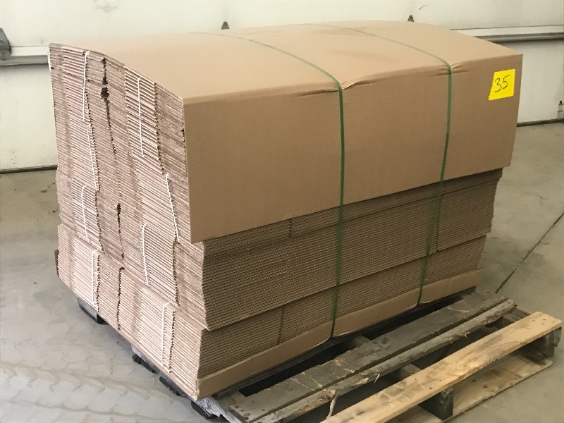 Pallet Of Shipping Boxes