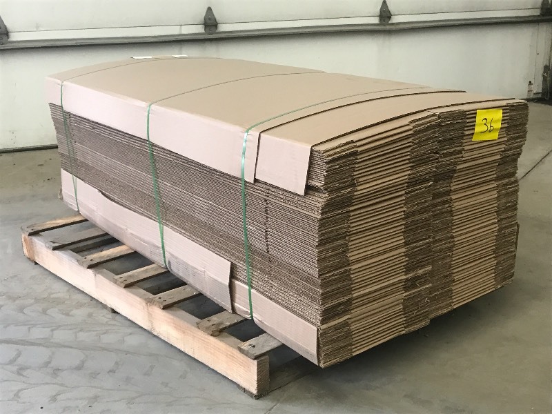 Pallet Of Shipping Boxes