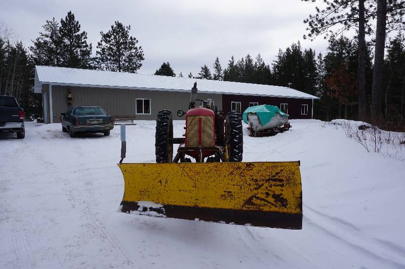 1940s Cockshutt 30 Tractor With Meyer 7 12 Snowplow