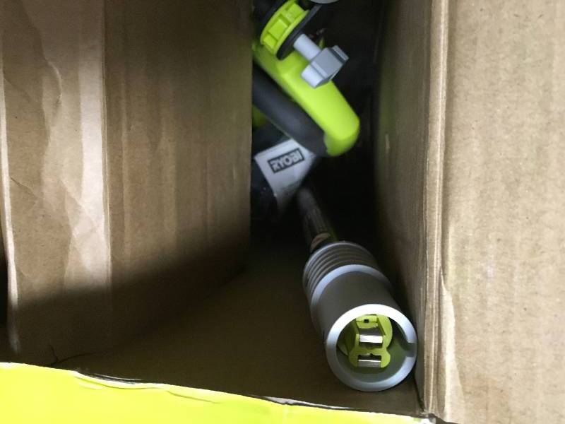 lot 35 image: Ryobi  40V 13 cordless string trimmeredger not used