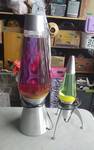 lot 36 image: 2-Lava Lamps 20 & 27 Inches Tall