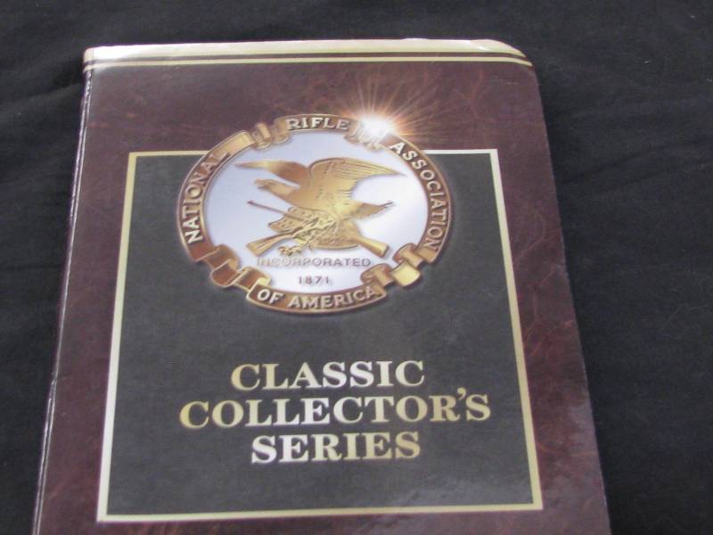 lot 12 image: NRA Classic Collectors Series Brass Medallions