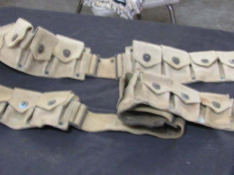lot 18 image: Military Ammo Belts
