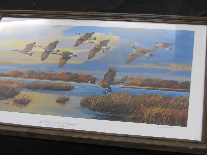 lot 24 image: G. Hileman (Schmidt Beer) Duck Print