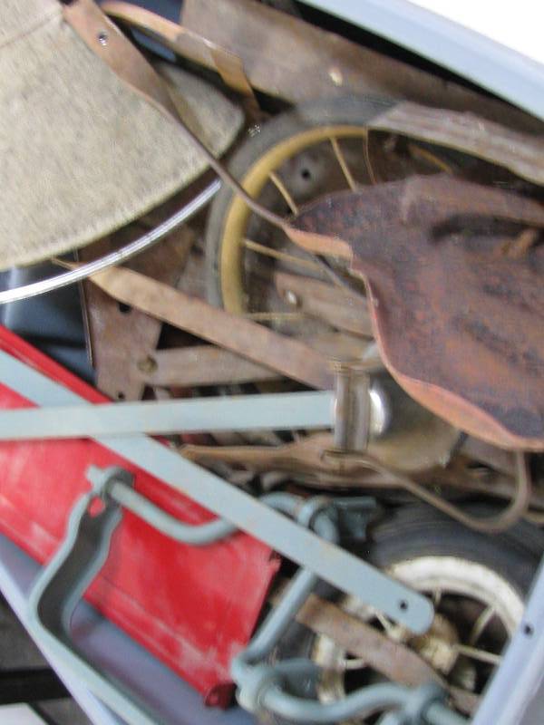lot 26 image: Pedal Car Parts