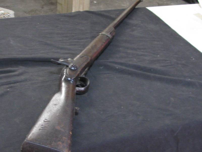 lot 36 image: Civil War Era Percussion Rifle