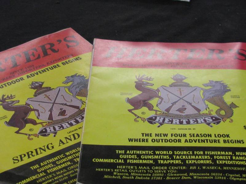 lot 72 image: Herters Catalogs