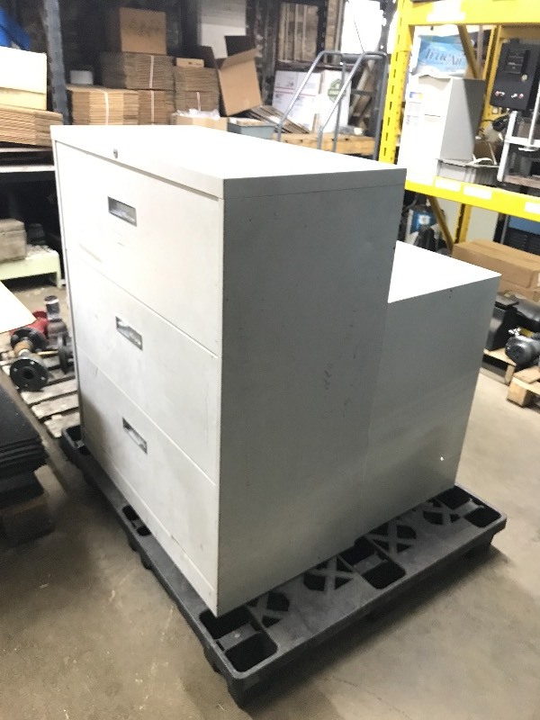 2 OFFICE CABINETS