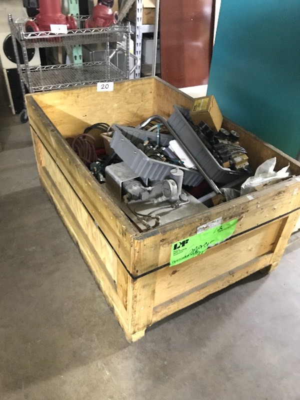 CRATE OF MISC. PNEUMATICS