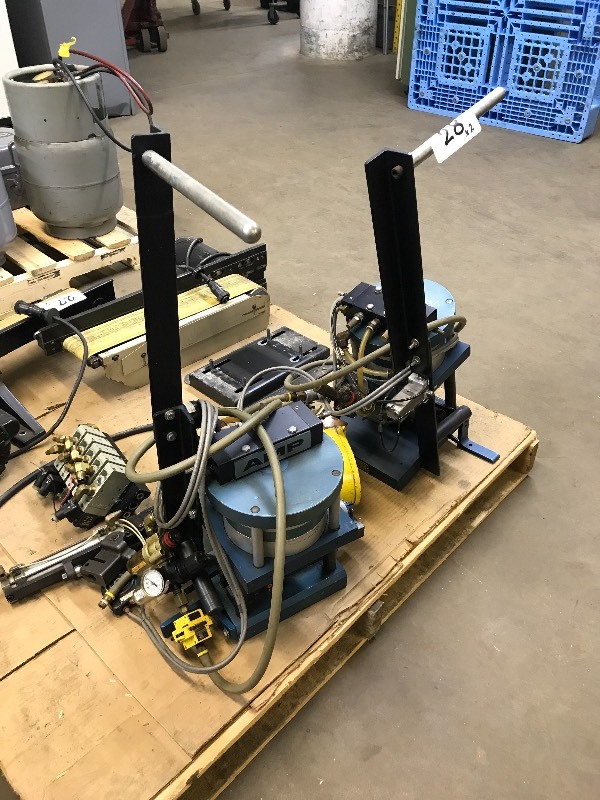 2 PNEUMATIC PRESS UNITS