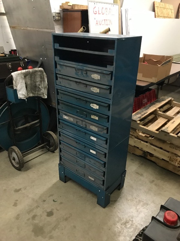 PARTS ORGANIZER CABINET