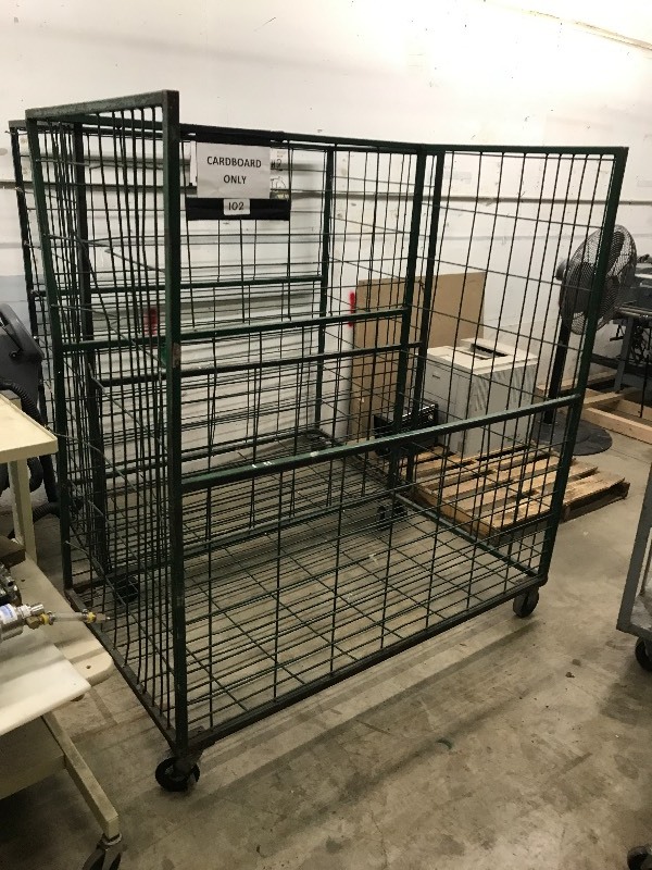 WIRE CARDBOARD HOPPER