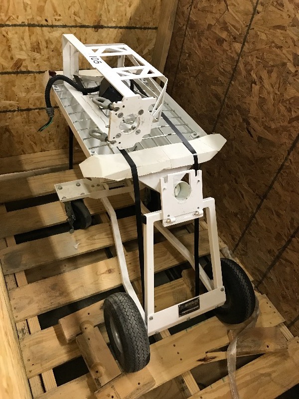 PROCESS MIXER  FEEDER UNIT ON WHEELS