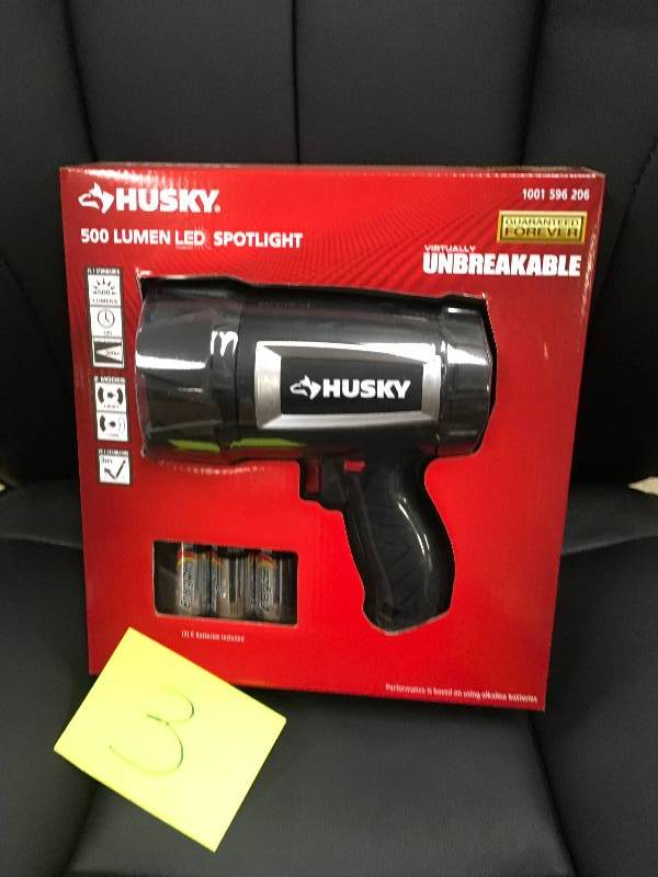 Husky lumen led led spotlight in good condition