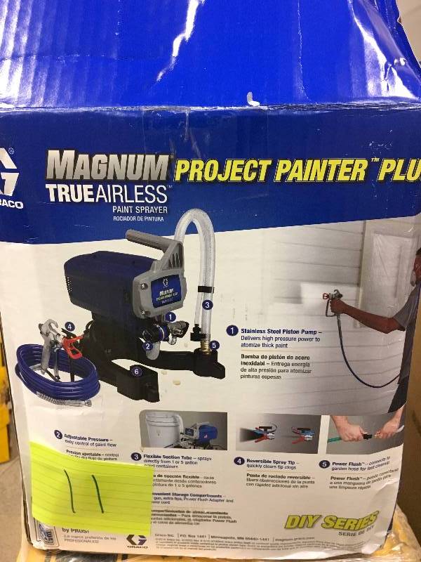 Magnum project painter plus paint sprayer. in working condition